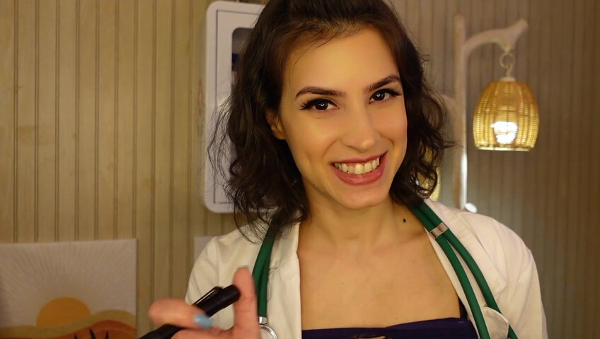 Irma La Dulce ASMR - Exxtra Friendly Nurse - Anxiety Relief SPM Clinic