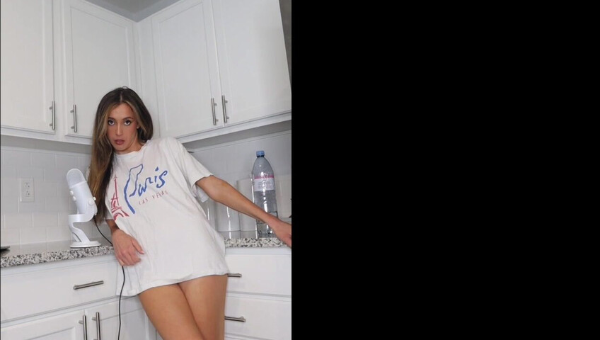 Isabella ASMR 2 August 2022 - find your best friend's sister in the kitchen at night