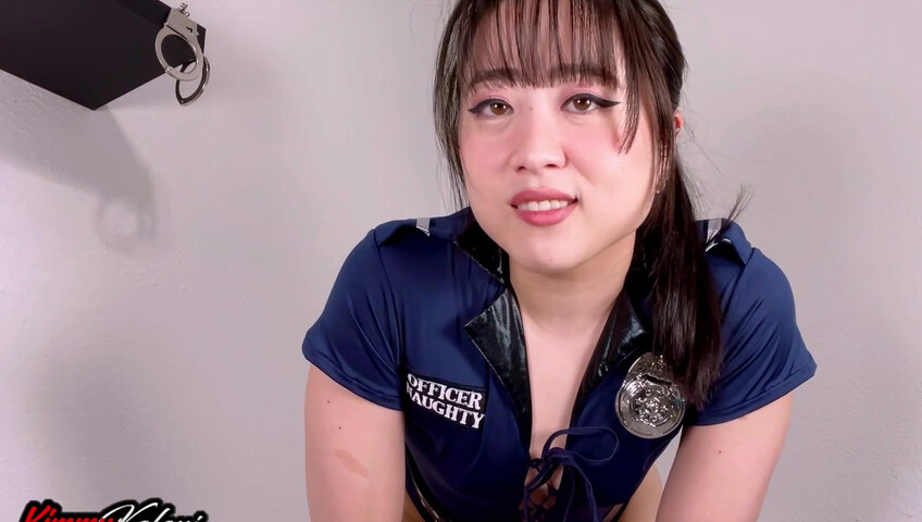 Kimmy Kalani - Cop Punishes You With Face Sitting - ASMR