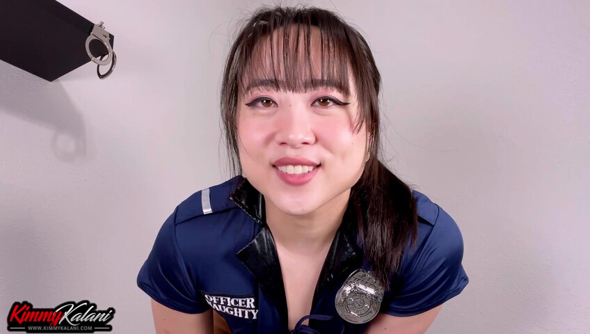 Kimmy Kalani - Cop Punishes You With Face Sitting - ASMR