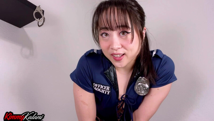 Kimmy Kalani - Cop Punishes You With Face Sitting - ASMR