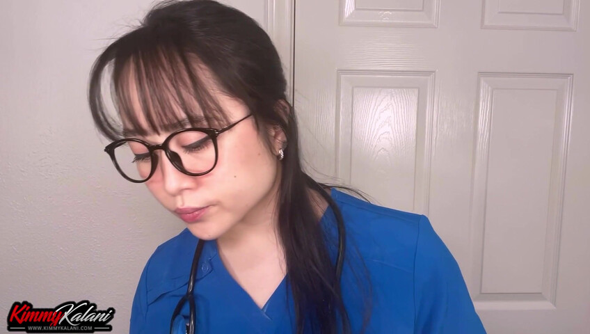 Kimmy Kalani - Nurse Sits On Your Face - ASMR Cheating