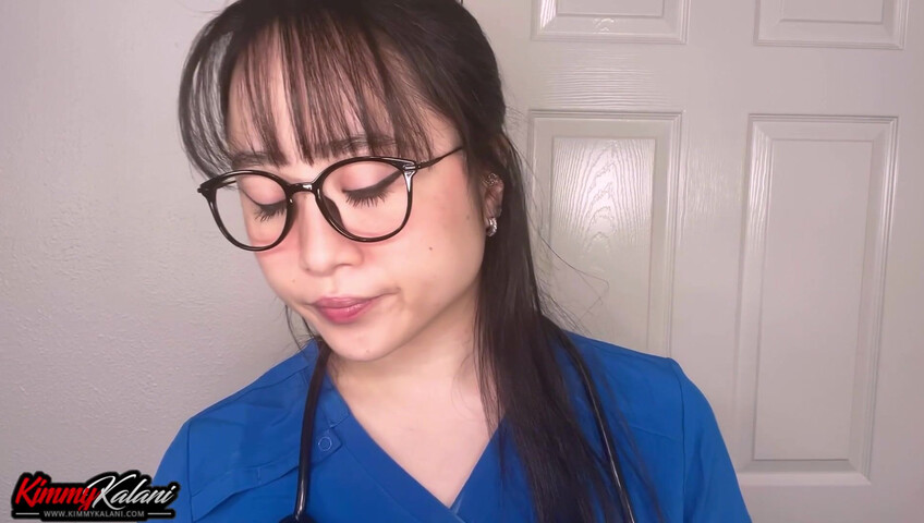 Kimmy Kalani - Nurse Sits On Your Face - ASMR Cheating