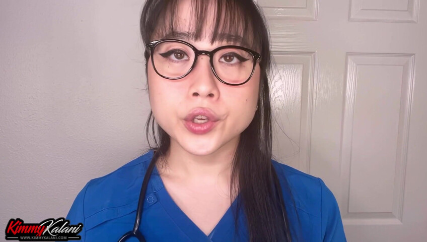 Kimmy Kalani - Nurse Sits On Your Face - ASMR Cheating