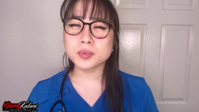 Kimmy Kalani - Nurse Sits On Your Face - ASMR Cheating