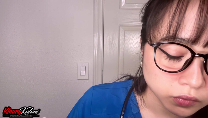 Kimmy Kalani - Nurse Sits On Your Face - ASMR Cheating