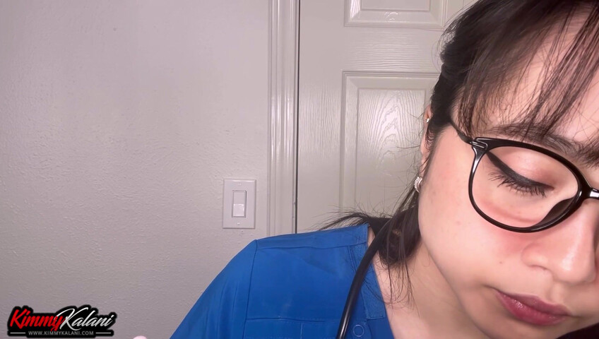 Kimmy Kalani - Nurse Sits On Your Face - ASMR Cheating