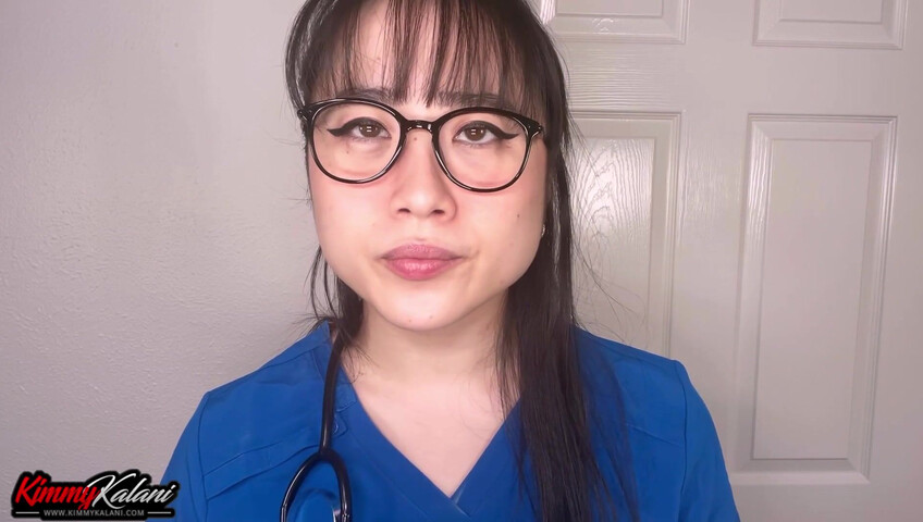 Kimmy Kalani - Nurse Sits On Your Face - ASMR Cheating