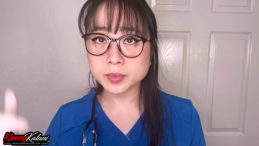 Kimmy Kalani - Nurse Sits On Your Face - ASMR Cheating