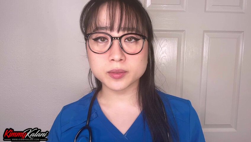 Kimmy Kalani - Nurse Sits On Your Face - ASMR Cheating