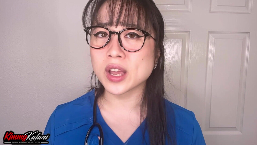 Kimmy Kalani - Nurse Sits On Your Face - ASMR Cheating