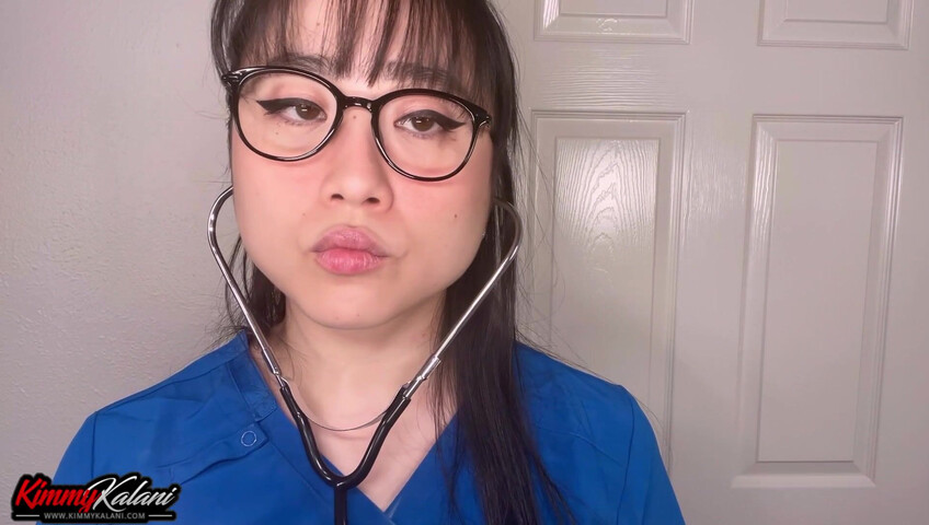 Kimmy Kalani - Nurse Sits On Your Face - ASMR Cheating