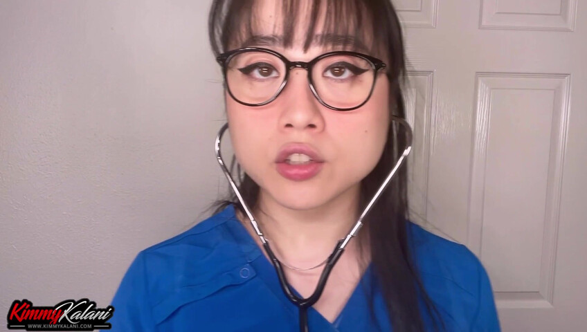 Kimmy Kalani - Nurse Sits On Your Face - ASMR Cheating