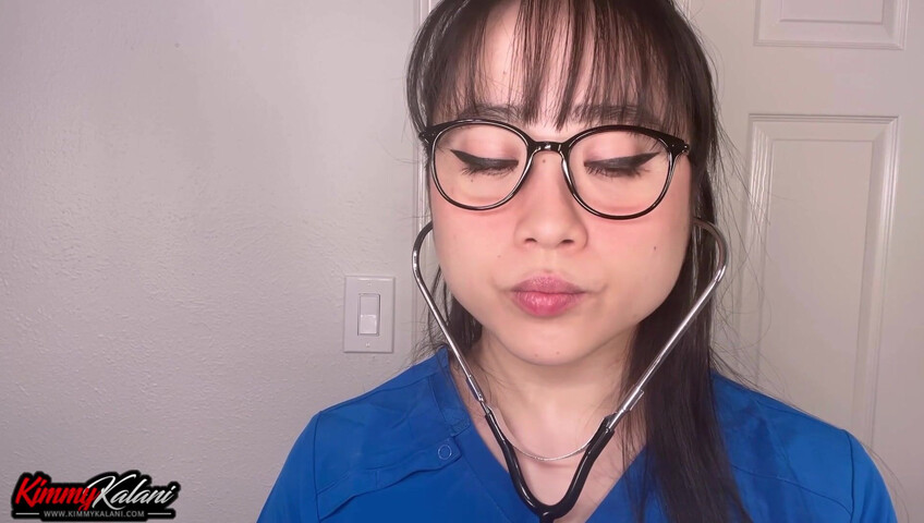 Kimmy Kalani - Nurse Sits On Your Face - ASMR Cheating