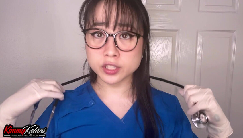 Kimmy Kalani - Nurse Sits On Your Face - ASMR Cheating