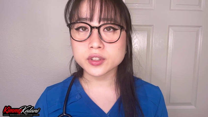 Kimmy Kalani - Nurse Sits On Your Face - ASMR Cheating