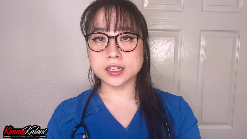 Kimmy Kalani - Nurse Sits On Your Face - ASMR Cheating