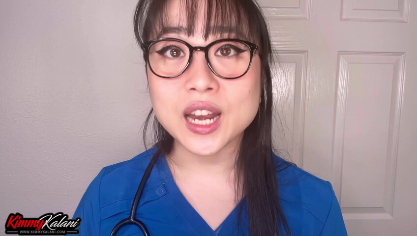 Kimmy Kalani - Nurse Sits On Your Face - ASMR Cheating