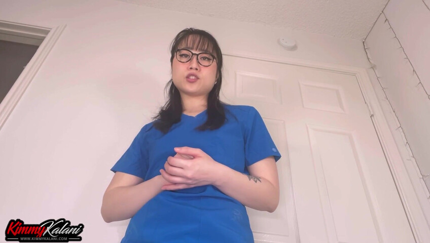 Kimmy Kalani - Nurse Sits On Your Face - ASMR Cheating
