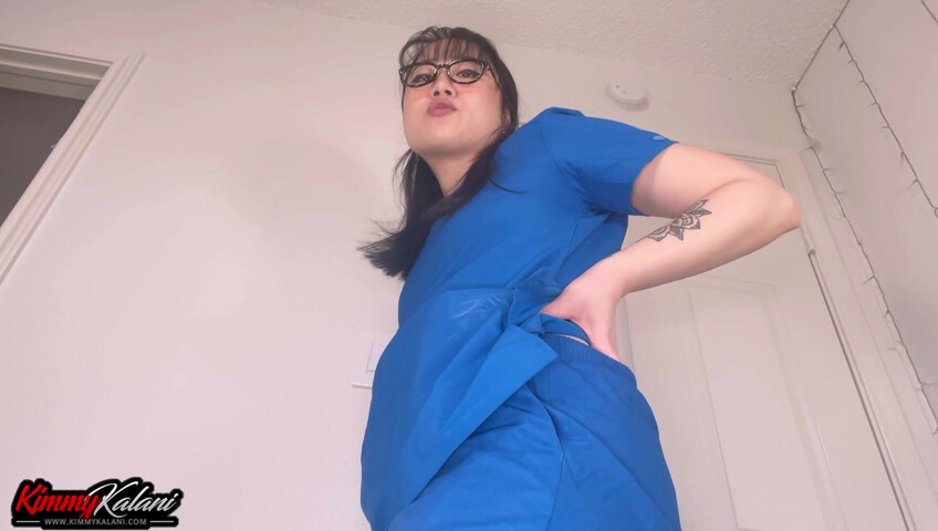 Kimmy Kalani - Nurse Sits On Your Face - ASMR Cheating