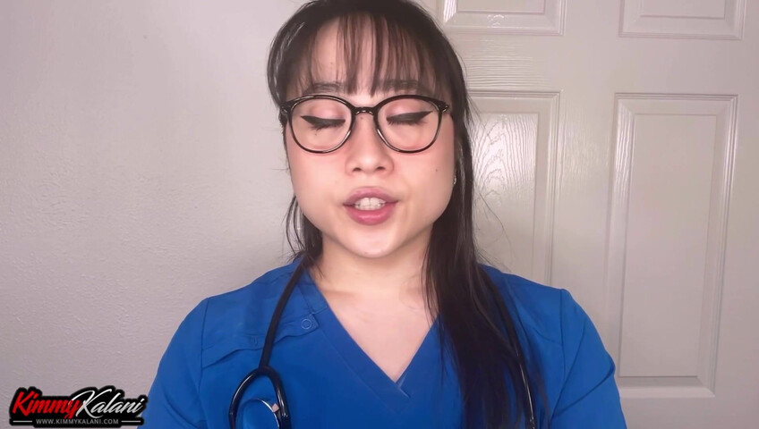 Kimmy Kalani - Nurse Sits On Your Face - ASMR Cheating