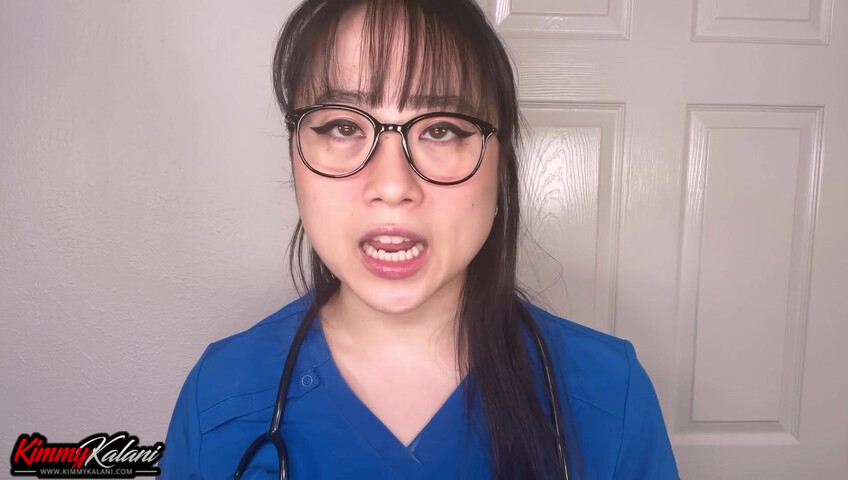 Kimmy Kalani - Nurse Sits On Your Face - ASMR Cheating