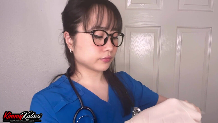 Kimmy Kalani - Nurse Sits On Your Face - ASMR Cheating