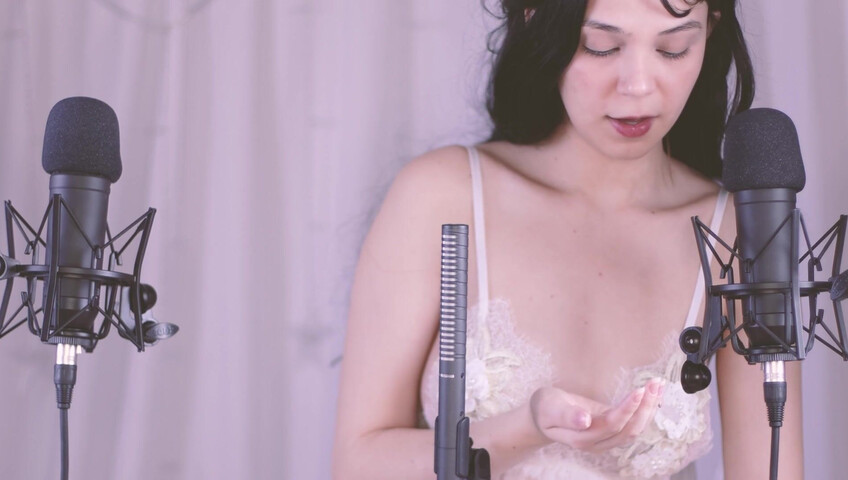 Maimy ASMR - 1st April 2021 - Oil on my body - Hot Boobs Massage