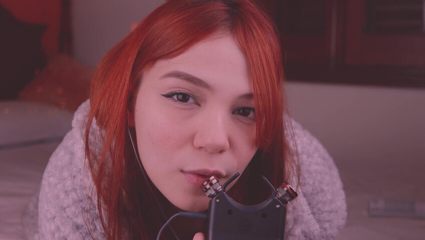 Maimy ASMR Patreon - Brain Eating on Tascam