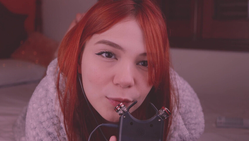 Maimy ASMR Patreon - Brain Eating on Tascam