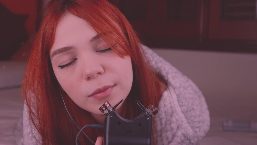 Maimy ASMR Patreon - Brain Eating on Tascam