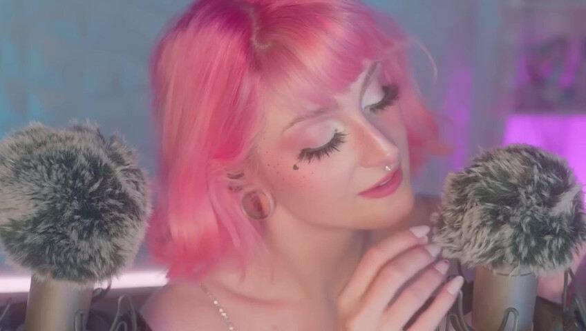 Mewlies ASMR - (Hyper Satisfying) Breathy Inaudibles & Fluffy Ear Attention