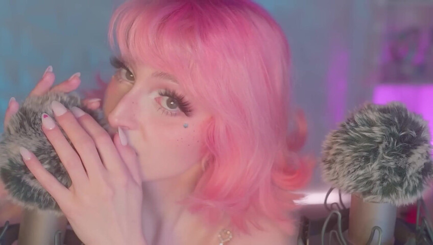 Mewlies ASMR - (Hyper Satisfying) Breathy Inaudibles & Fluffy Ear Attention