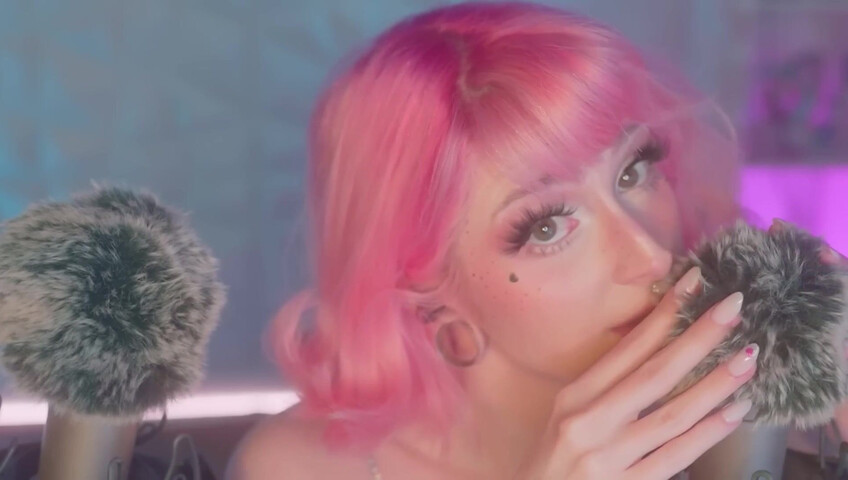 Mewlies ASMR - (Hyper Satisfying) Breathy Inaudibles & Fluffy Ear Attention