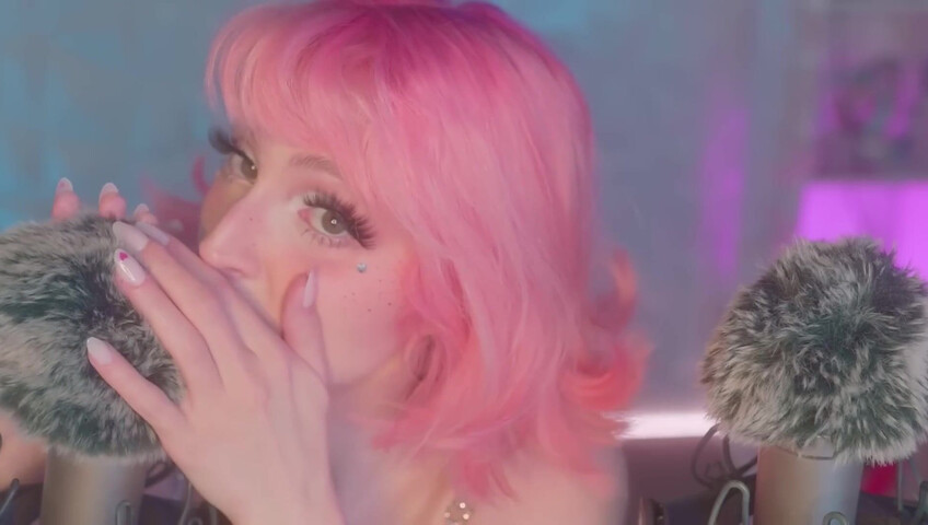 Mewlies ASMR - (Hyper Satisfying) Breathy Inaudibles & Fluffy Ear Attention