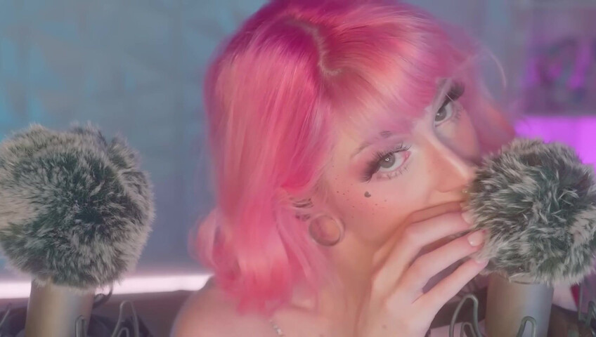 Mewlies ASMR - (Hyper Satisfying) Breathy Inaudibles & Fluffy Ear Attention