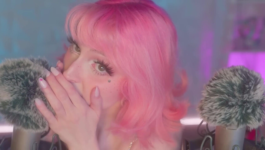 Mewlies ASMR - (Hyper Satisfying) Breathy Inaudibles & Fluffy Ear Attention