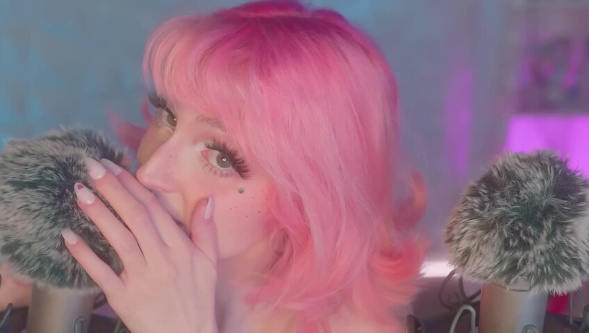 Mewlies ASMR - (Hyper Satisfying) Breathy Inaudibles & Fluffy Ear Attention