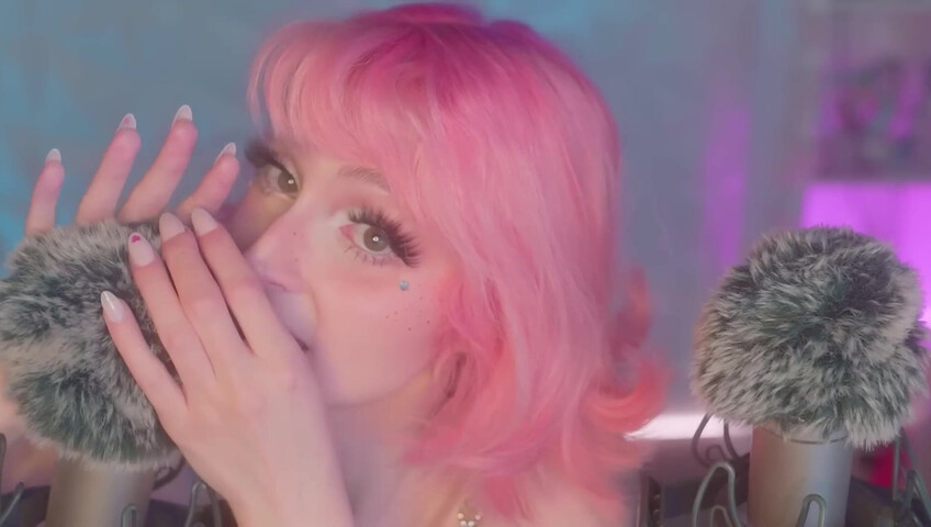 Mewlies ASMR - (Hyper Satisfying) Breathy Inaudibles & Fluffy Ear Attention