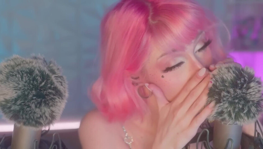 Mewlies ASMR - (Hyper Satisfying) Breathy Inaudibles & Fluffy Ear Attention