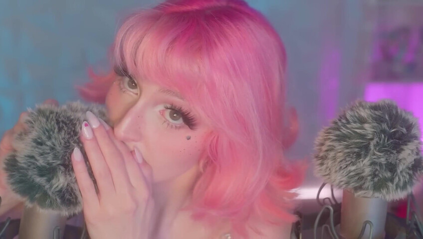 Mewlies ASMR - (Hyper Satisfying) Breathy Inaudibles & Fluffy Ear Attention