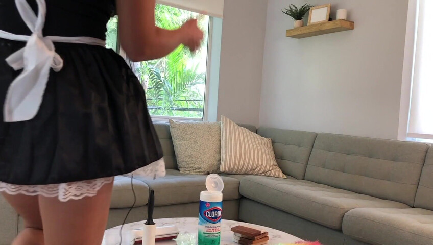 Miss Bell ASMR - 12 May 2021 - Maid Cleans Up