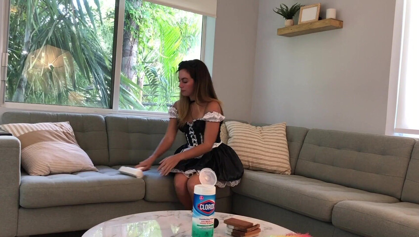 Miss Bell ASMR - 12 May 2021 - Maid Cleans Up