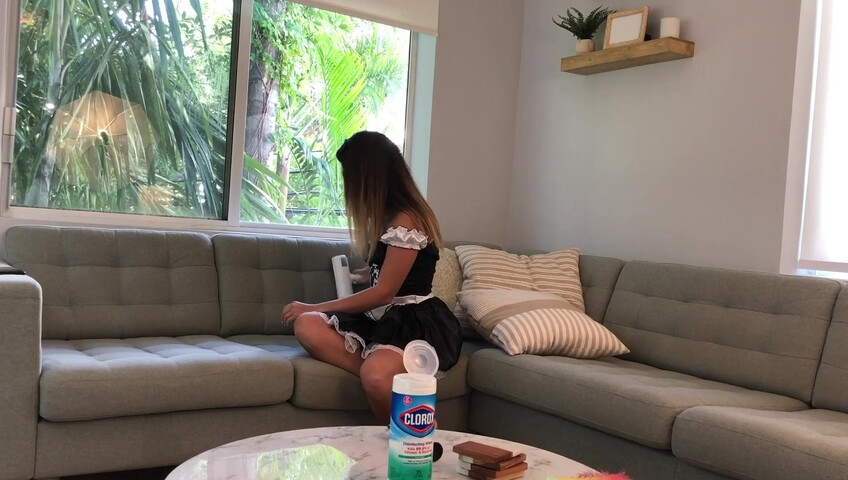 Miss Bell ASMR - 12 May 2021 - Maid Cleans Up