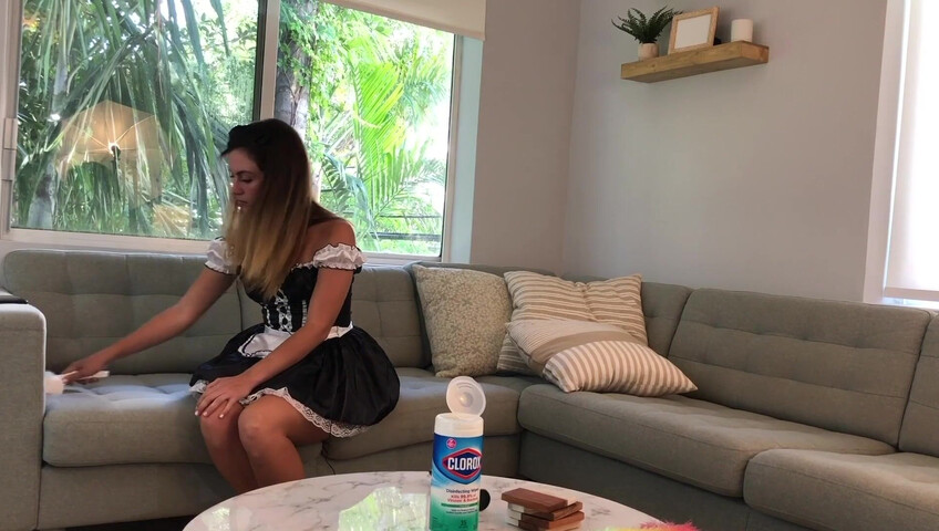 Miss Bell ASMR - 12 May 2021 - Maid Cleans Up