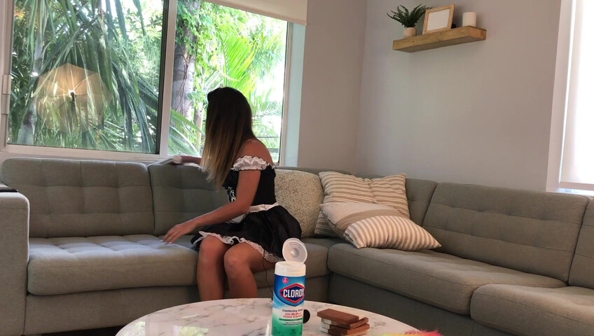 Miss Bell ASMR - 12 May 2021 - Maid Cleans Up