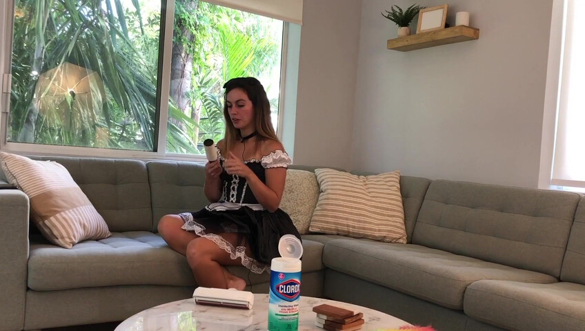 Miss Bell ASMR - 12 May 2021 - Maid Cleans Up