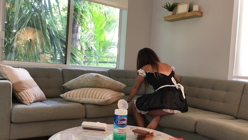 Miss Bell ASMR - 12 May 2021 - Maid Cleans Up