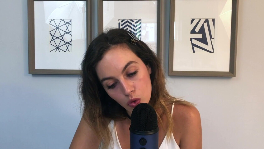 Miss Bell ASMR - Kisses and mouth sounds - 24 May 2021