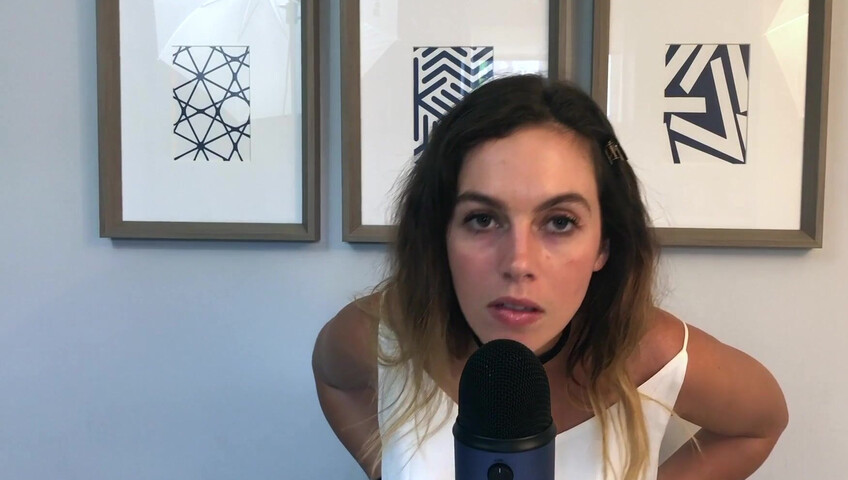 Miss Bell ASMR - Kisses and mouth sounds - 24 May 2021